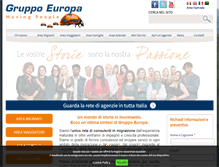 Tablet Screenshot of gruppoeuropa.net
